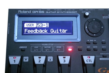 Roland GR 55 блестящий процессорный синтезатор, мультиэффектная гитара, лучшая