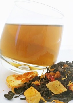 CZERWONE MANGO TANGO herbata czerwona PUERH 250 g
