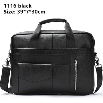 WESTAL Мужская кожаная сумка Деловые сумки-тоут