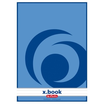 Blok biurowy listowy Herlitz XBook A5/50/60g linia