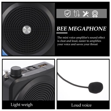 ПОРТАТИВНЫЙ БЕСПРОВОДНОЙ УСИЛИТЕЛЬ ГОЛОСА, ГРОМКИЙ И УДОБНЫЙ