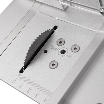 Мини-настольная пила по дереву ручной работы своими руками