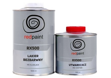 REDPAINT RX500 1L LAKIER + UTWARDZACZ FAST
