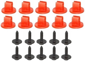 FORD FOCUS C MAX KUGA ZESTAW SPINEK OSŁONY SILNIKA