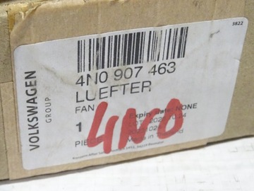 VENTILÁTOR SVĚTLA SVĚTLOMET LED PŘEDNÍ AUDI A6 C8 A7 II 2 4N0907463 ORIG.