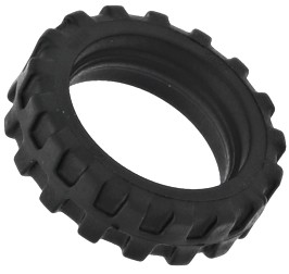 24514 LEGO 50861 4244953 opona motoru czarny 1szt