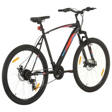 Горный велосипед vidaXL, 21 скорость, колесо 29 дюймов, рама 53 см, черный