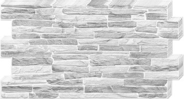 Panele Ścienne Silver Rock 3D PCV Kamień Łupek 4x