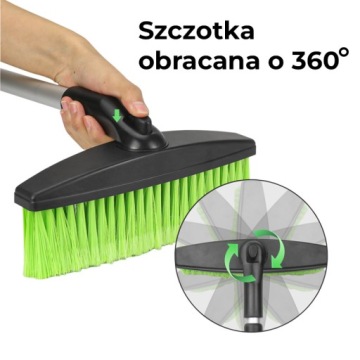 АВТОМОБИЛЬНАЯ ЩЕТКА СКРЕПЕР 2В1 ТЕЛЕСКОПИЧЕСКАЯ РЕГУЛИРУЕМАЯ VENOM