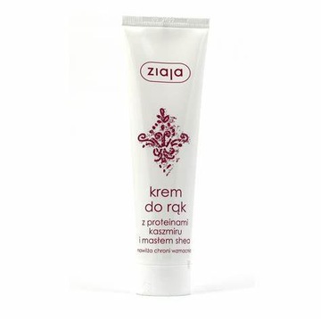 ZIAJA KREM DO RĄK Z PROTEINAMI KASZMIRU I MASŁEM SHEA 100ml