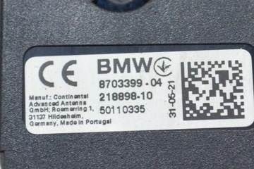 BMW 5 G30 520D ANTÉNA ZESILOVAČ ANTÉNNÍ 50110335 8703399 218898-10 140KW