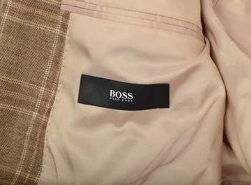 HUGO BOSS *MARYNARKA 100% SCHURWOLLE 54 SUPER