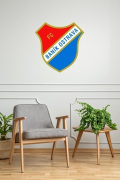 Banik Ostrawa szyld herb na ścianę prezent urodzinowy dla męża chłopaka