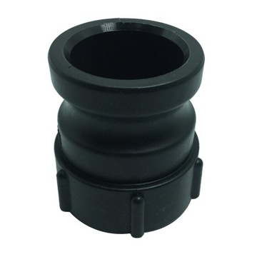 Adapter IBC konwertuje 2-calowy gwint zewnętrzny n