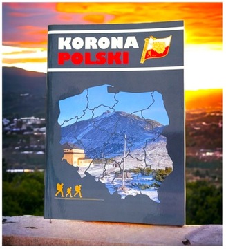 Książeczka na pieczątki Korona Polski odznaka gór polskich gór na prezent