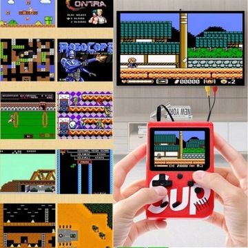 МИНИ-КОНСОЛЬ РЕТРО ПОРТАТИВНАЯ ИГРА 400 ТВ-ИГРЫ MARIO GAME BOY CLASSIC SUP