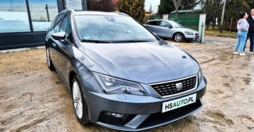 Seat Leon III ST Facelifting 1.4 EcoTSI 150KM 2018 Seat Leon BENZYNA AUTOMAT KAMERA skora alcantara 2x pdc serwis aso, zdjęcie 4