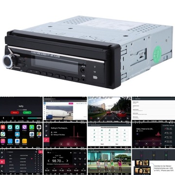 Uniwersalne radio samochodowe FM Bluetooth MP5 Odtwarzacz YJ