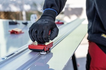 RUBI ZESTAW PRZECINARKA SLIM CUTTER G2 do glazury 3-10 mm PROWADNICE 375cm