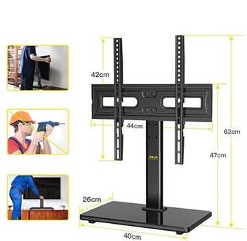ПРОЧНАЯ ПОДСТАВКА ДЛЯ ТВ, ТЕЛЕВИЗОР 32–55 ДЮЙМОВ