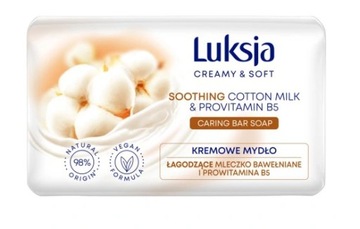 Luksja kremowe mydło w kostce 90g Bawełna