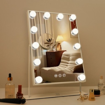 Светодиодное зеркало Зеркала для макияжа Hollywood 300x410 мм