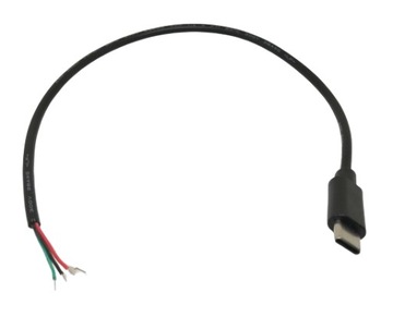 Wtyk USB-C z przewodem 4 pin 30cm