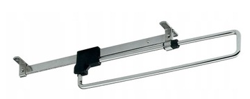 Wieszak meblowy wysuwny do garderoby 250 mm Chrom