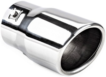 Насадка выхлопа глушителя, крышка глушителя, хром, нержавеющая сталь, MT 007