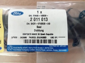 FORD TRANSIT MK8 14- Уплотнитель арки переднего правого BK31-V16308-AB