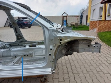 SKODA KAMIQ 658 PODŁUŻNICA ĆWIARTKA PRAWY PRZÓD