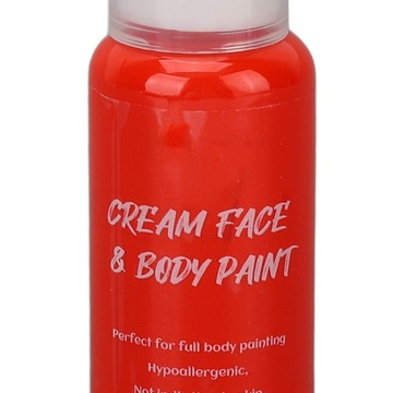 Красная краска для тела красного цвета, долговечная, легко поддается топору