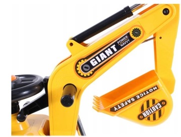 RIDDLE PUSHER WALKER ЭКСКАВАТОР 3 В 1 МАШИНКА-ГОШОК БОЛЬШАЯ АВТОМОБИЛЬ ДЛЯ ДЕТЕЙ