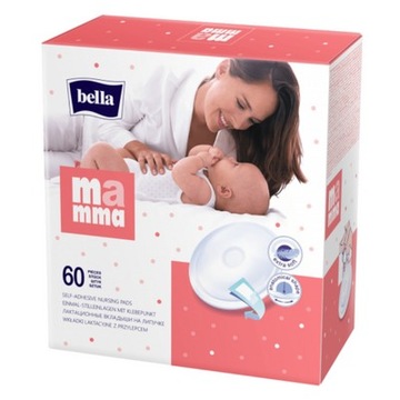Bella Mamma Прокладки для груди с клеем 60 шт.