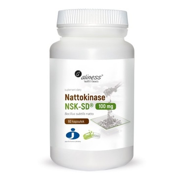 ALINESS NATTOKINAZA NSK-SD 100mg 60 kaps.