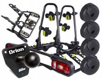 Bagażnik rowerowy hak INTERPACK QUATTRO 4 rowery