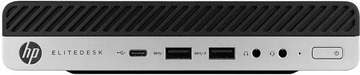Дешевый микро-ПК HP 800 G3 DM Tiny i5 8 ГБ 256 ГБ SSD M.2 NVMe HDMI WIN10