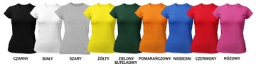 KOSZULKA T-shirt damski Mała Mi MUMINKI kolory XL