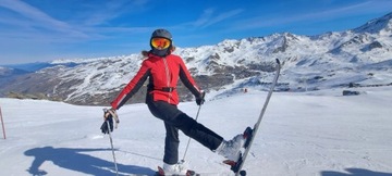 GOGLE NARCIARSKIE SNOWBOARDOWE 4Fun CZERWONE dla kobiet i mężczyzn