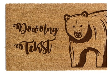 ДВЕРНОЙ КОВРИК Любая надпись, 60х90см.