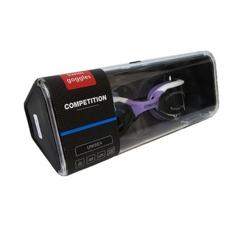 ОЧКИ ДЛЯ ПЛАВАНИЯ + БЕЛАЯ КЕПКА ДЛЯ ПЛАВАНИЯ ДЛЯ БАССЕЙНА РЕГУЛИРУЕМЫЙ ЧЕХОЛ С ПРОТИВОПАРОМ