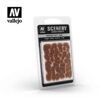 VALLEJO SC431 Kępki trawy samoprzyl (ogniste) 6mm