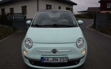 Fiat 500 II Seria 3 0.9 TwinAir 85KM 2014 Fiat 500 0.9B 2014r Klima Panorama 2 KPL KOL Sprowadzony Oplacony, zdjęcie 5