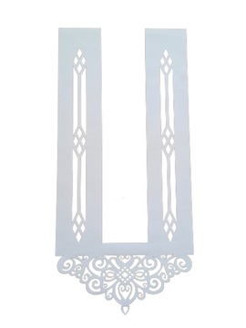 PANEL EKRAN FIRANA Z GIRLANDĄ 50 X 130CM