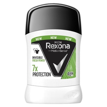 UNILEV REXONA DEO SZTYFT MEN INVIS.FRESH POWER50ML