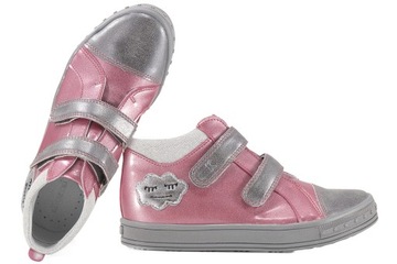 KORNECKI 6803 TRZEWIKI DZIEWCZĘCE PÓŁBUTY róż 28