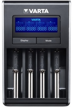 Ładowarka do baterii litowo jonowych i Ni-MH VARTA LCD DUAL TECH CHARGER