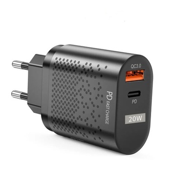 Ładowarka 20W USB-C i USB SAMSUNG IPHONE HUAWEI RE