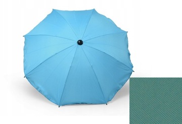 Uniwersalna Parasolka Przeciwsłoneczna Uchwyt do wózka Filtr UV 50 Ø 63 cm