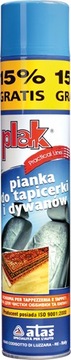 PLAK PIANKA DO CZYSZCZENIA TAPICERKI DYWANÓW 500ML